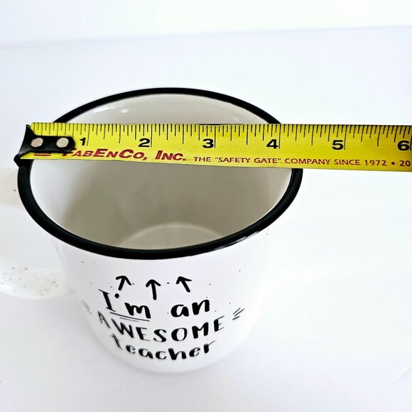 Teacher Appreciation Coffee Mug Ceramic 4" Im An Awesome Teacher Gift~F184.1 - Picture 7 of 7